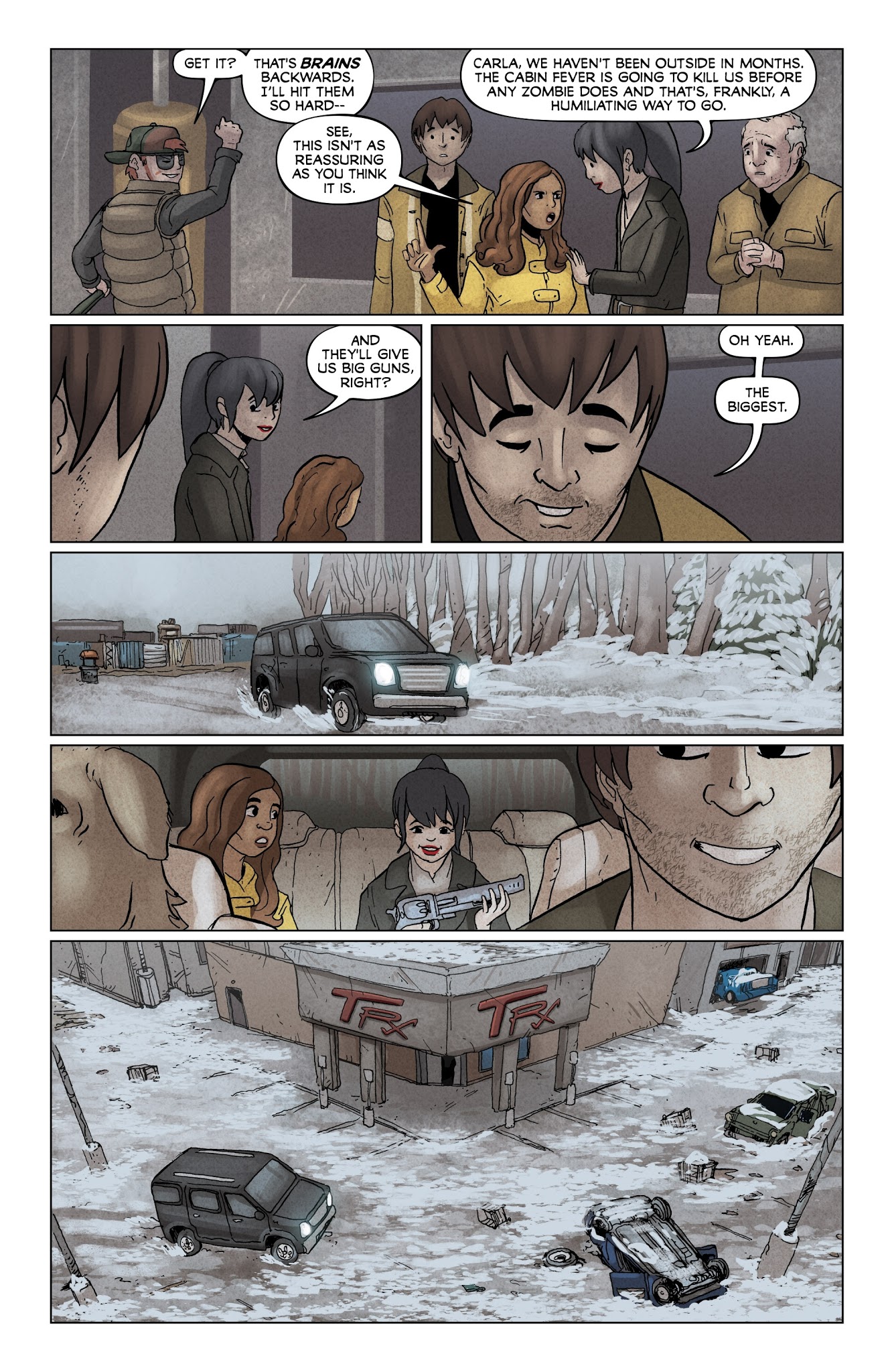Read online Dead of Winter comic -  Issue #1 - 17