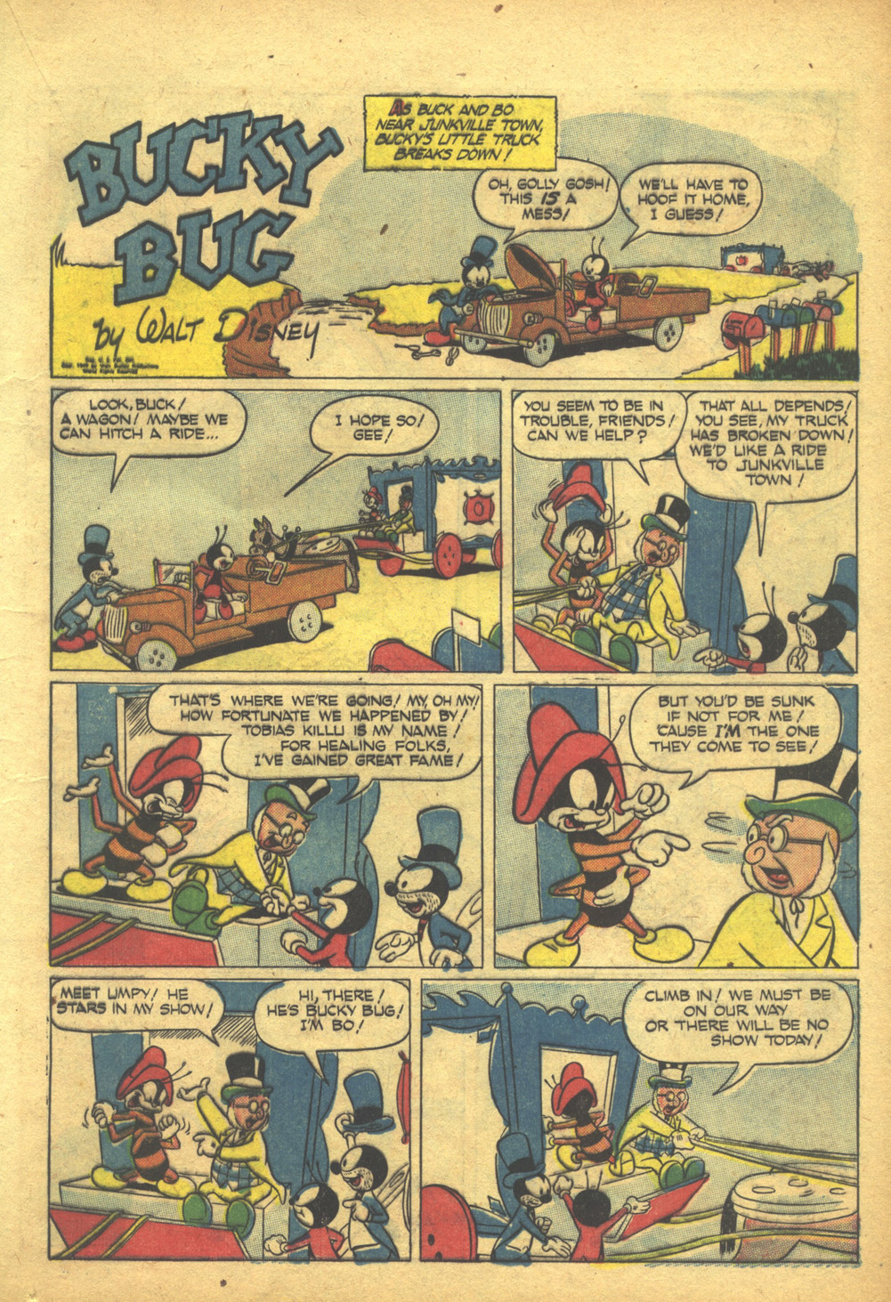 Read online Walt Disney's Comics and Stories comic -  Issue #103 - 21