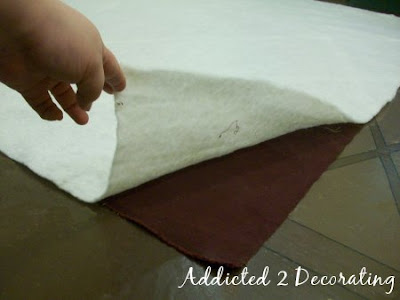 D.I.Y. Project, How to make a patchwork quilted throw.