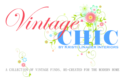 Vintage Chic by Kristi Linauer Interiors, a collection of vintage finds, re-created for the modern home