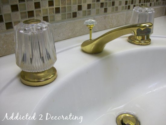 The Final Painted Faucets Shower, How Do You Spray Paint Metal Bathroom Fixtures
