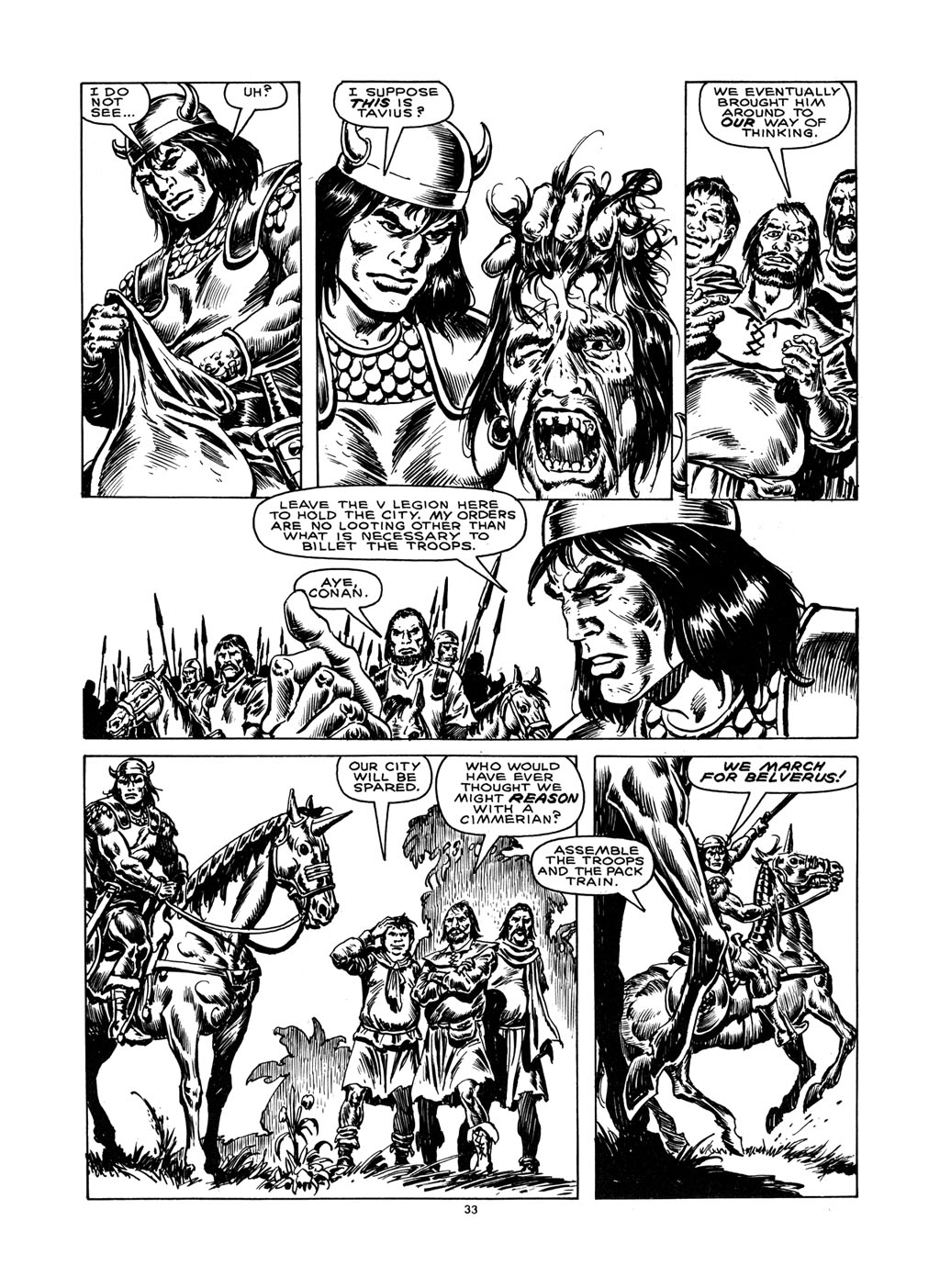 Read online The Savage Sword Of Conan comic -  Issue #148 - 32