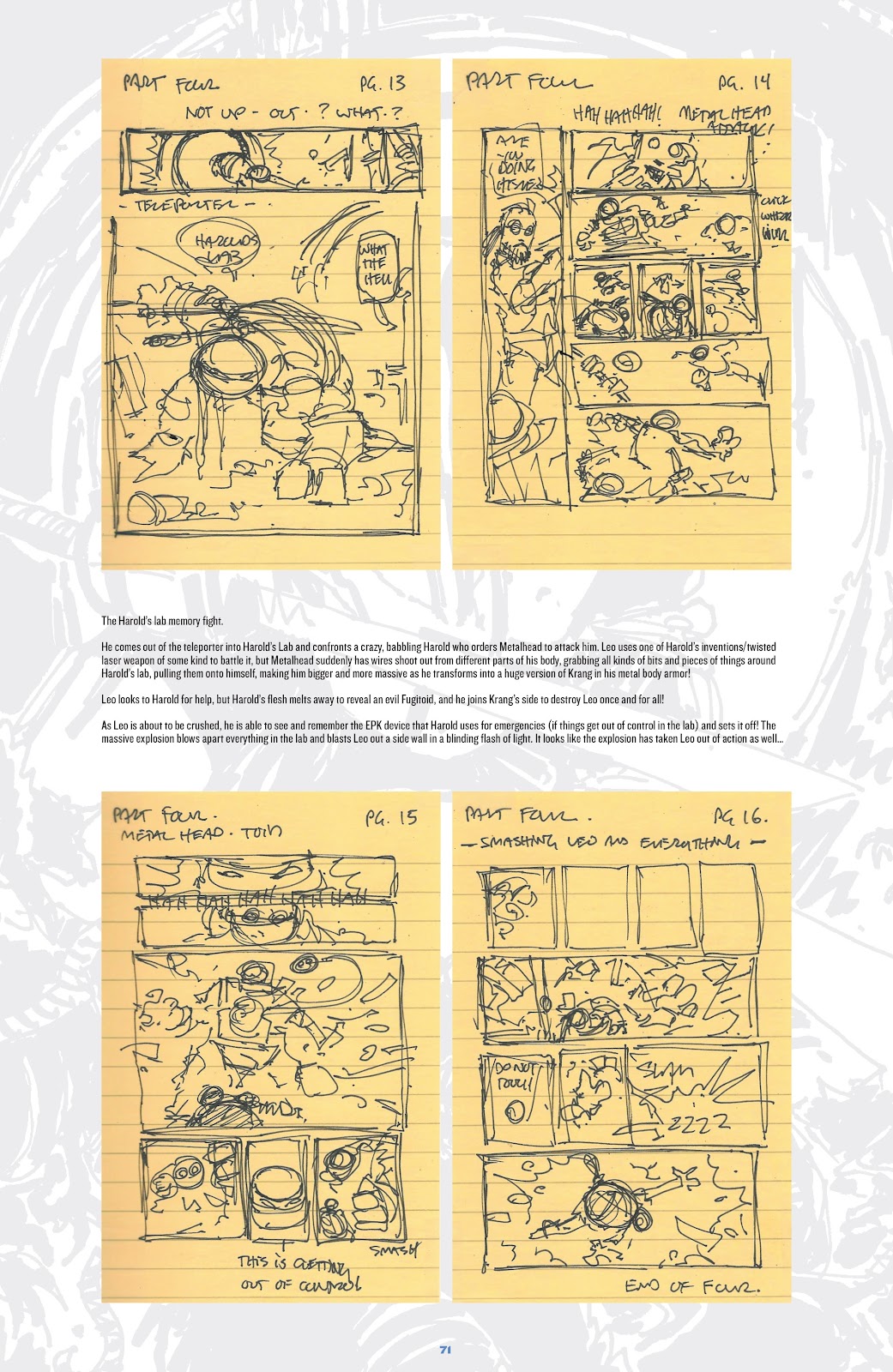 Teenage Mutant Ninja Turtles Universe issue Inside Out Director's Cut - Page 73