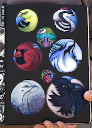 circles moleskine exchange birds bird
