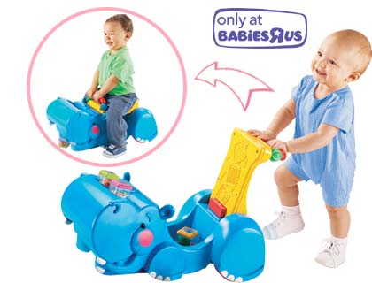 fisher price hippo walker