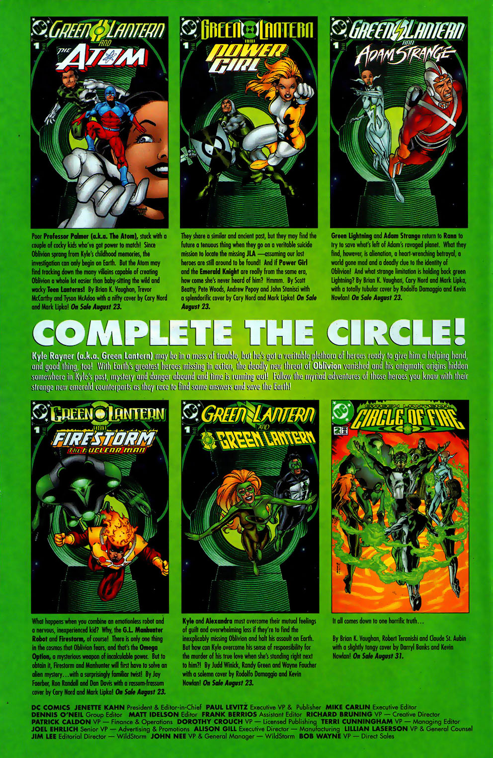 Read online Green Lantern: Circle of Fire comic -  Issue #3 - 24