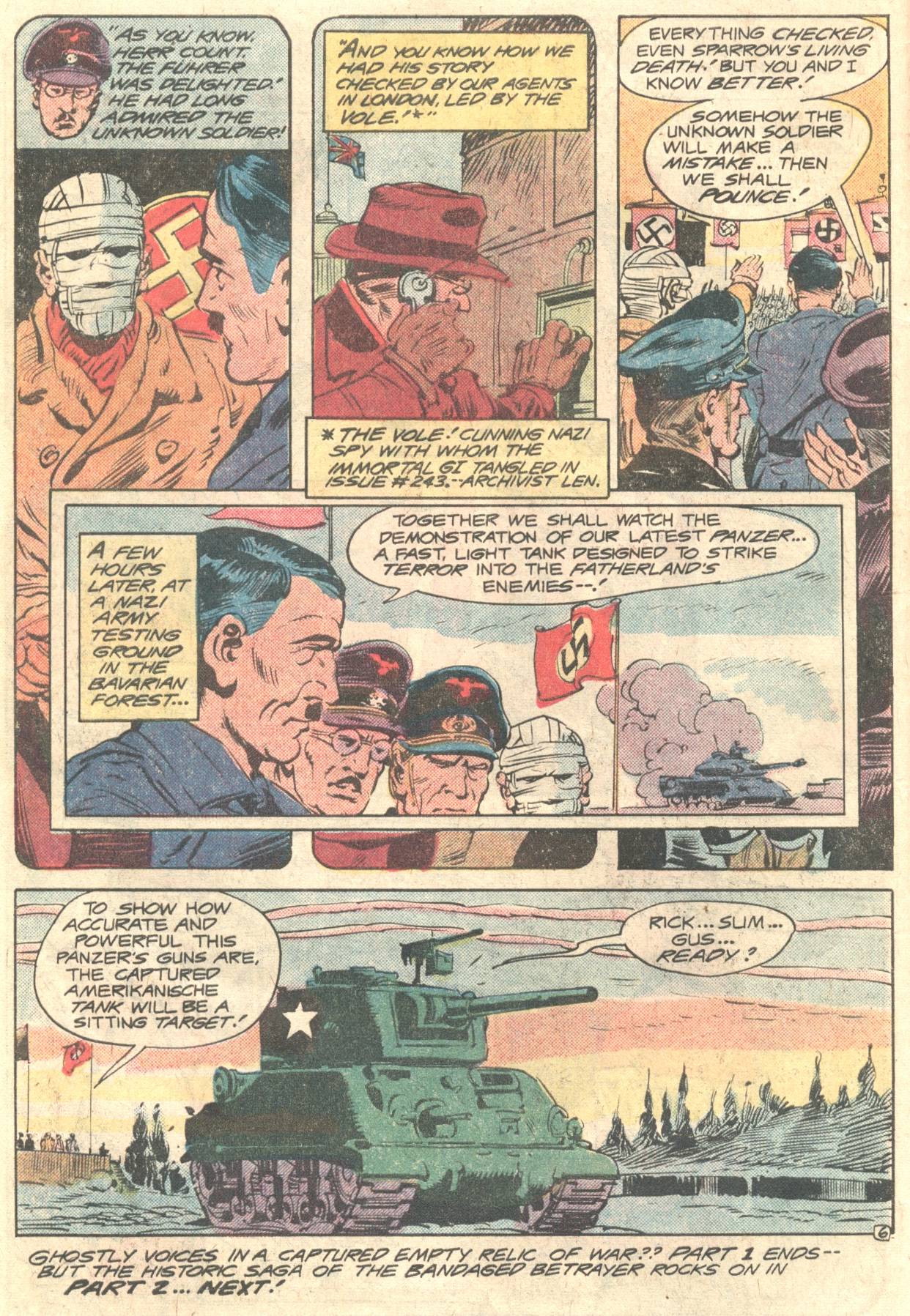 Read online Unknown Soldier (1977) comic -  Issue #250 - 10