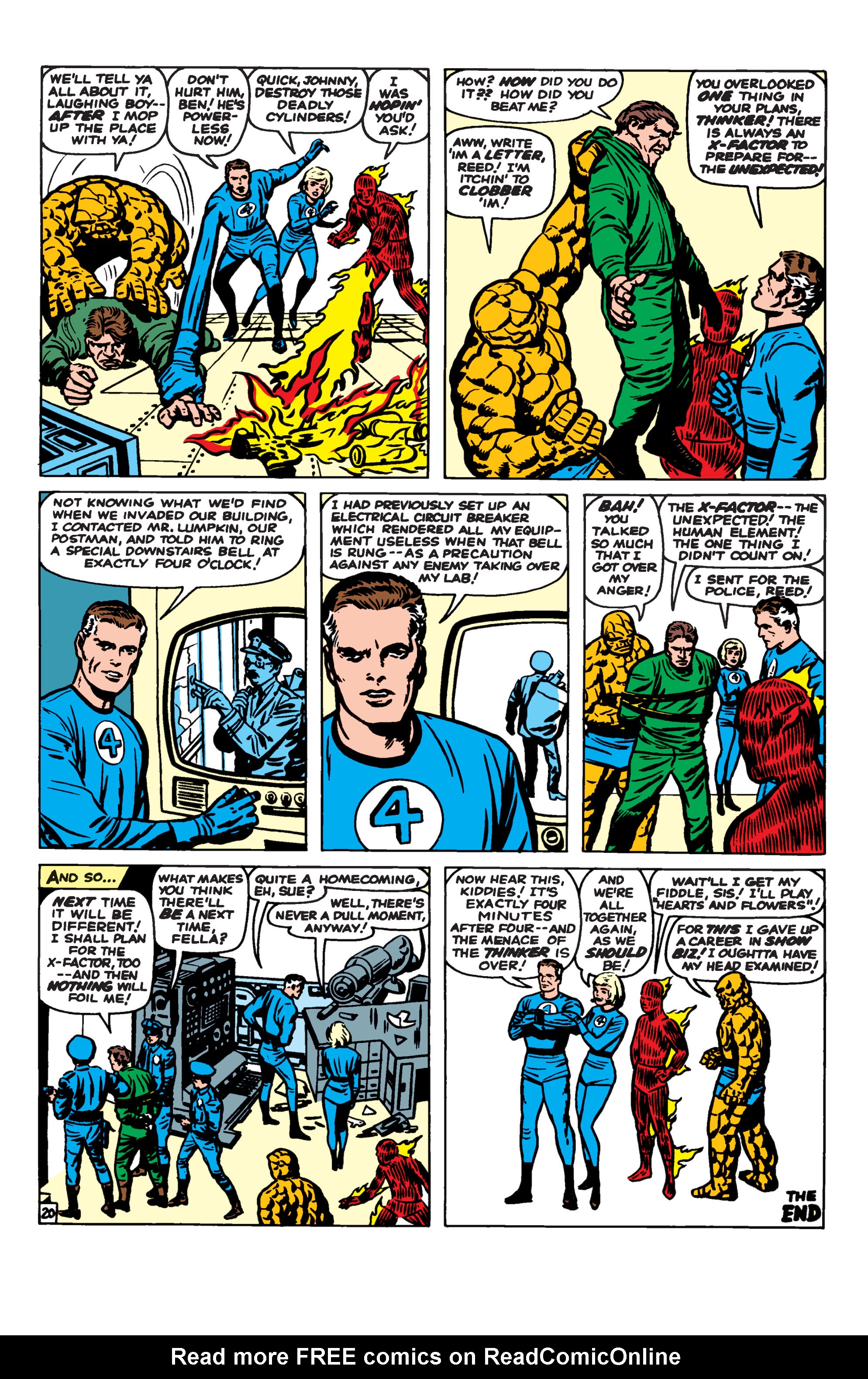 Read online Fantastic Four (1961) comic -  Issue #15 - 21