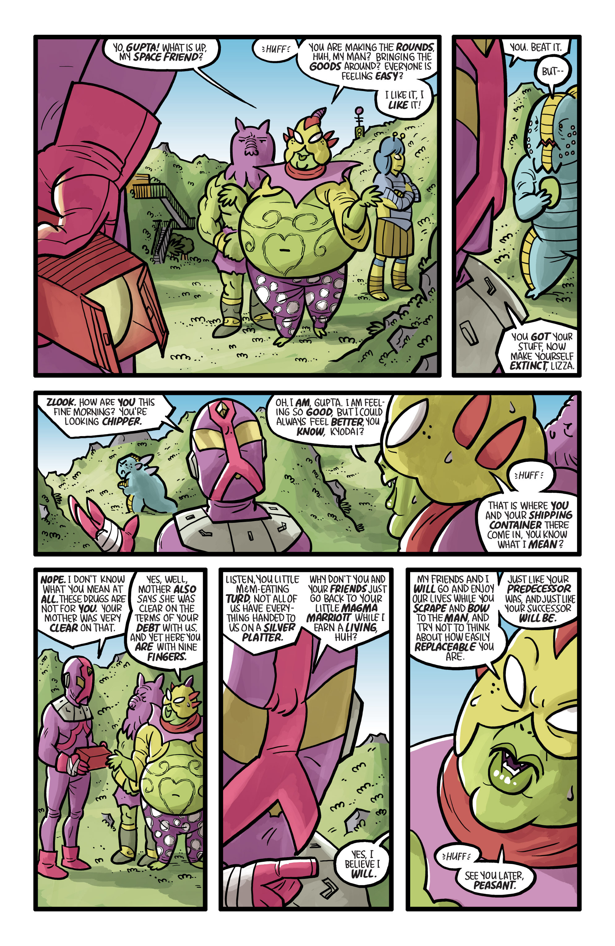 Read online Kaijumax comic -  Issue #4 - 8
