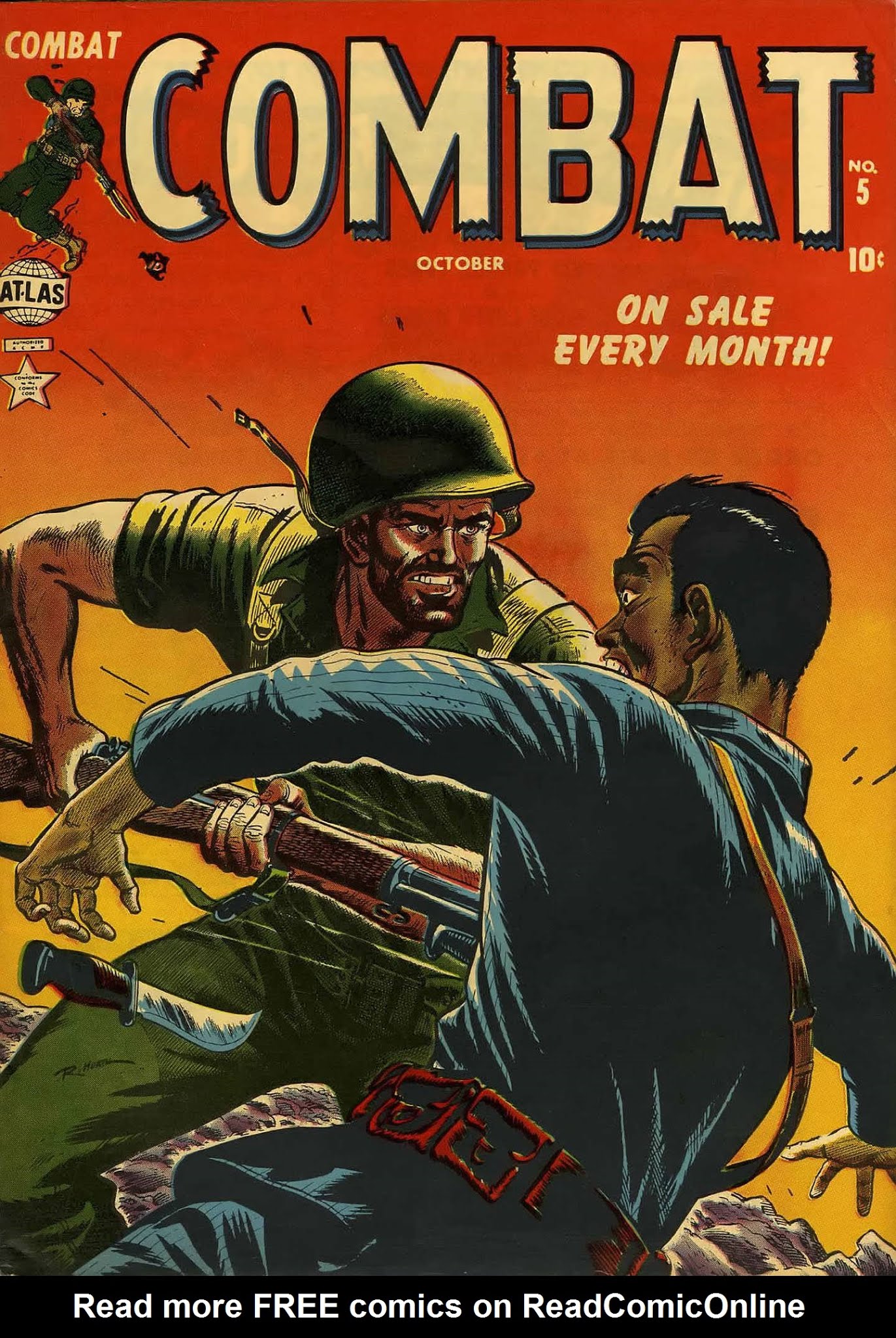 Read online Combat (1952) comic -  Issue #5 - 1