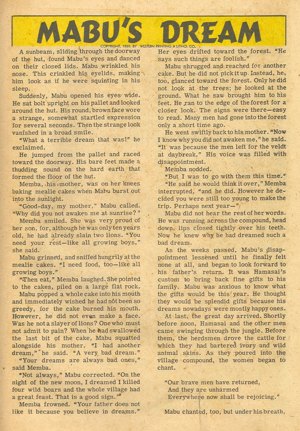 Read online Tarzan (1948) comic -  Issue #19 - 43