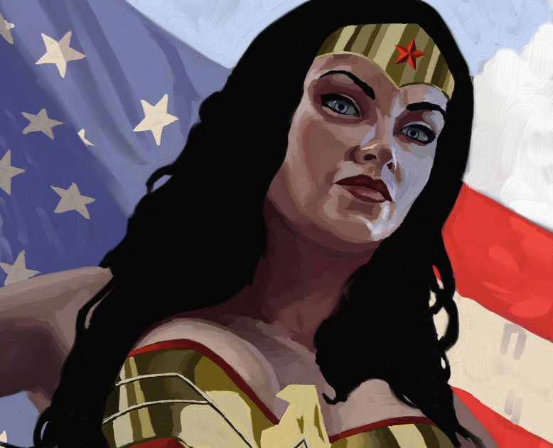 Frame Theory: Happy 4th of July!!! // Wonder Woman