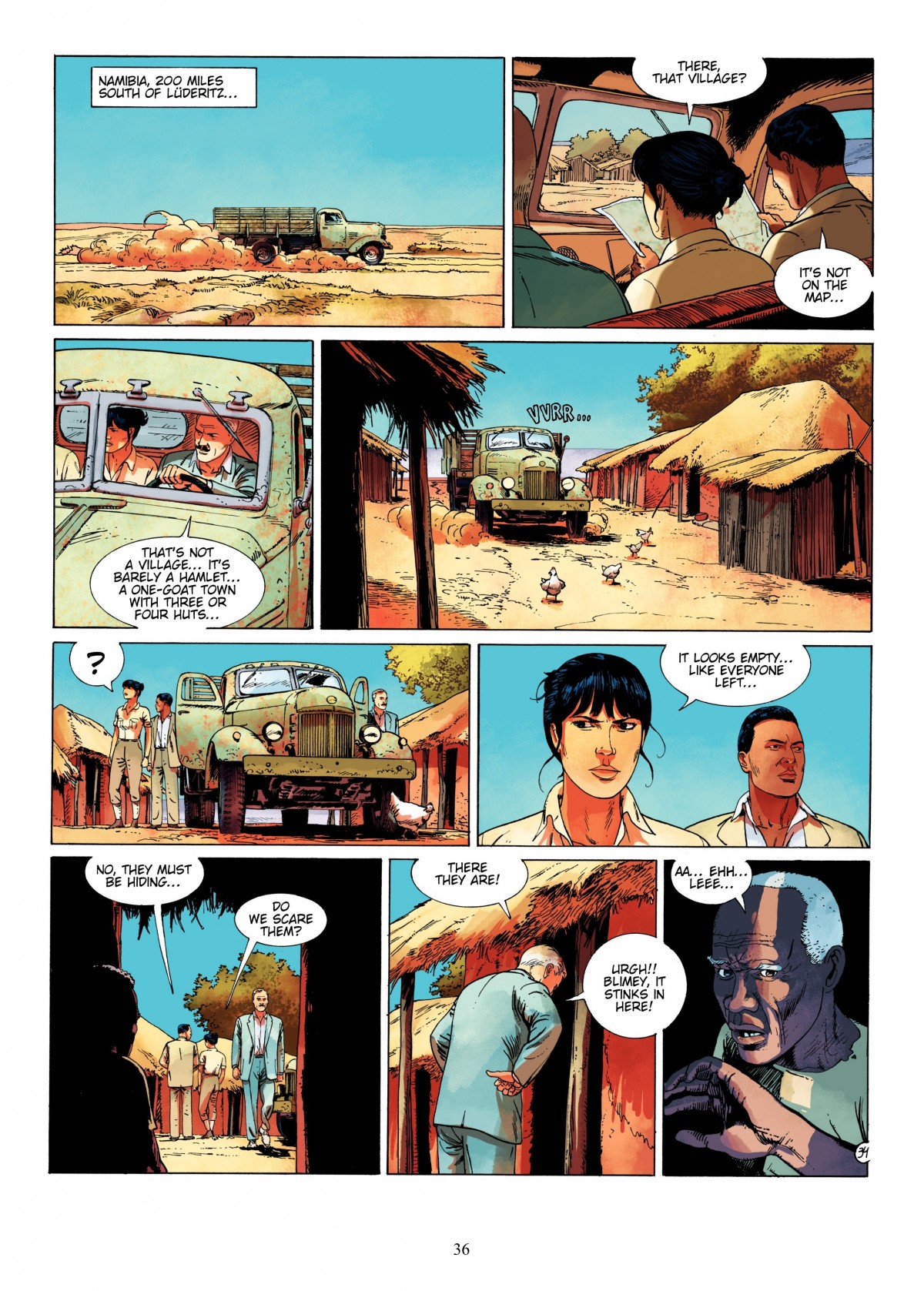 Read online Namibia comic -  Issue #1 - 36