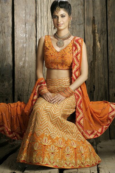 Indian Wedding Dress Lehenga Choli