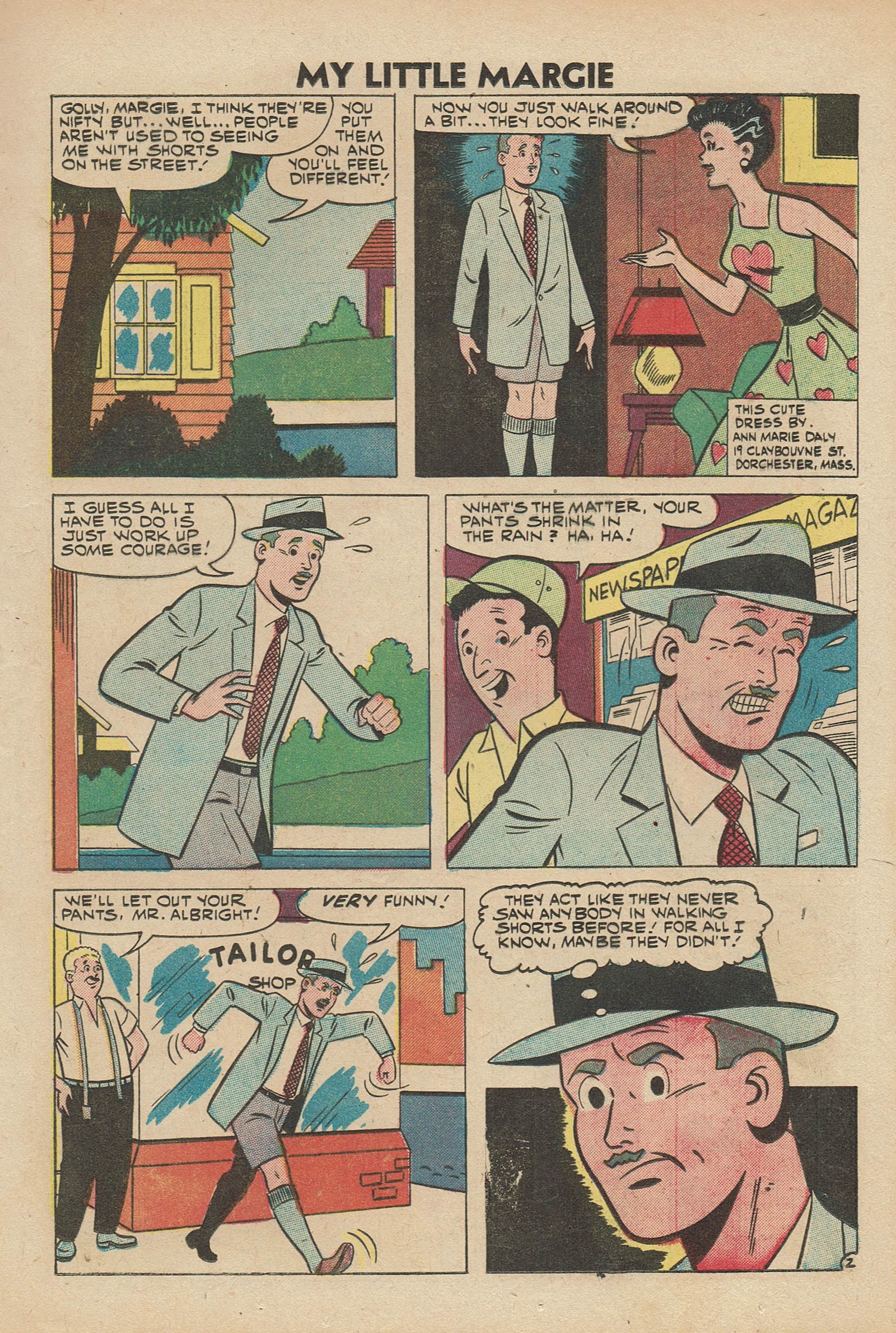 Read online My Little Margie (1954) comic -  Issue #26 - 13