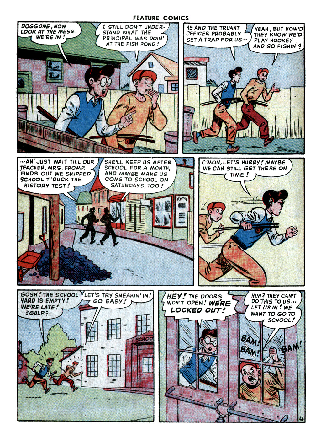 Read online Feature Comics comic -  Issue #137 - 19