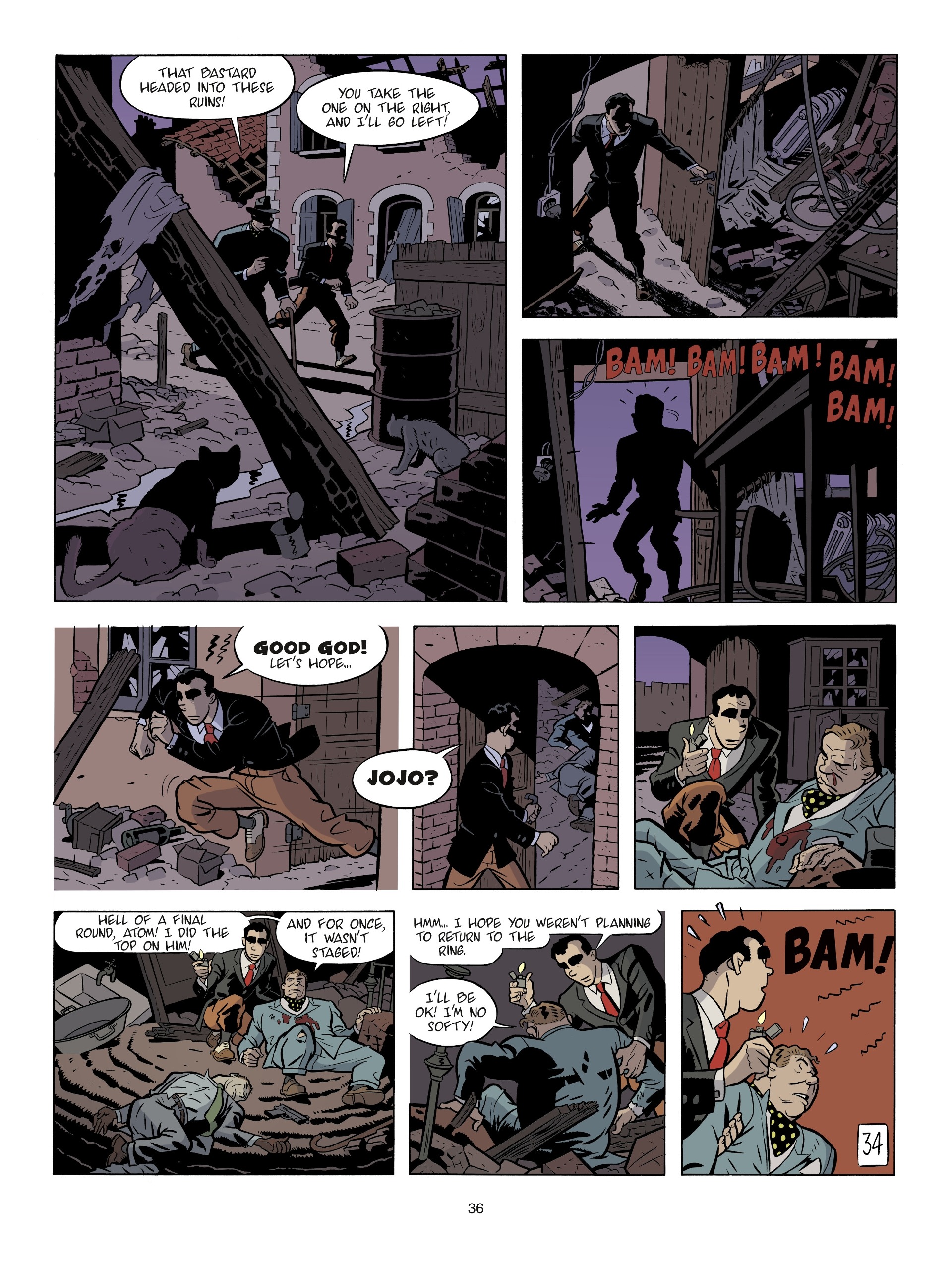 Read online Atom Agency comic -  Issue # TPB 1 - 36