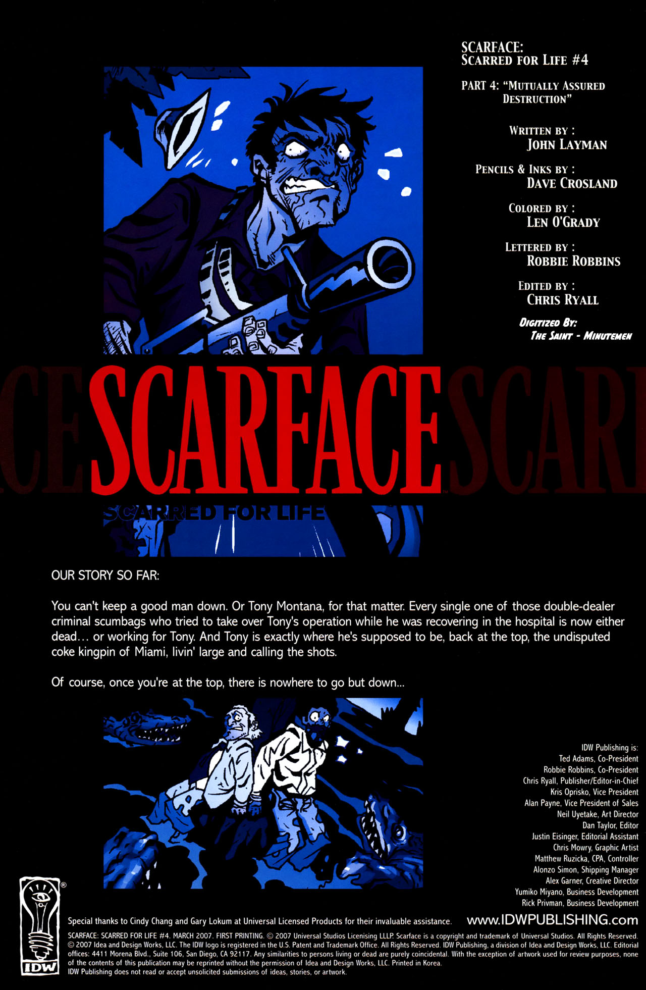 Read online Scarface: Scarred for Life comic -  Issue #4 - 2