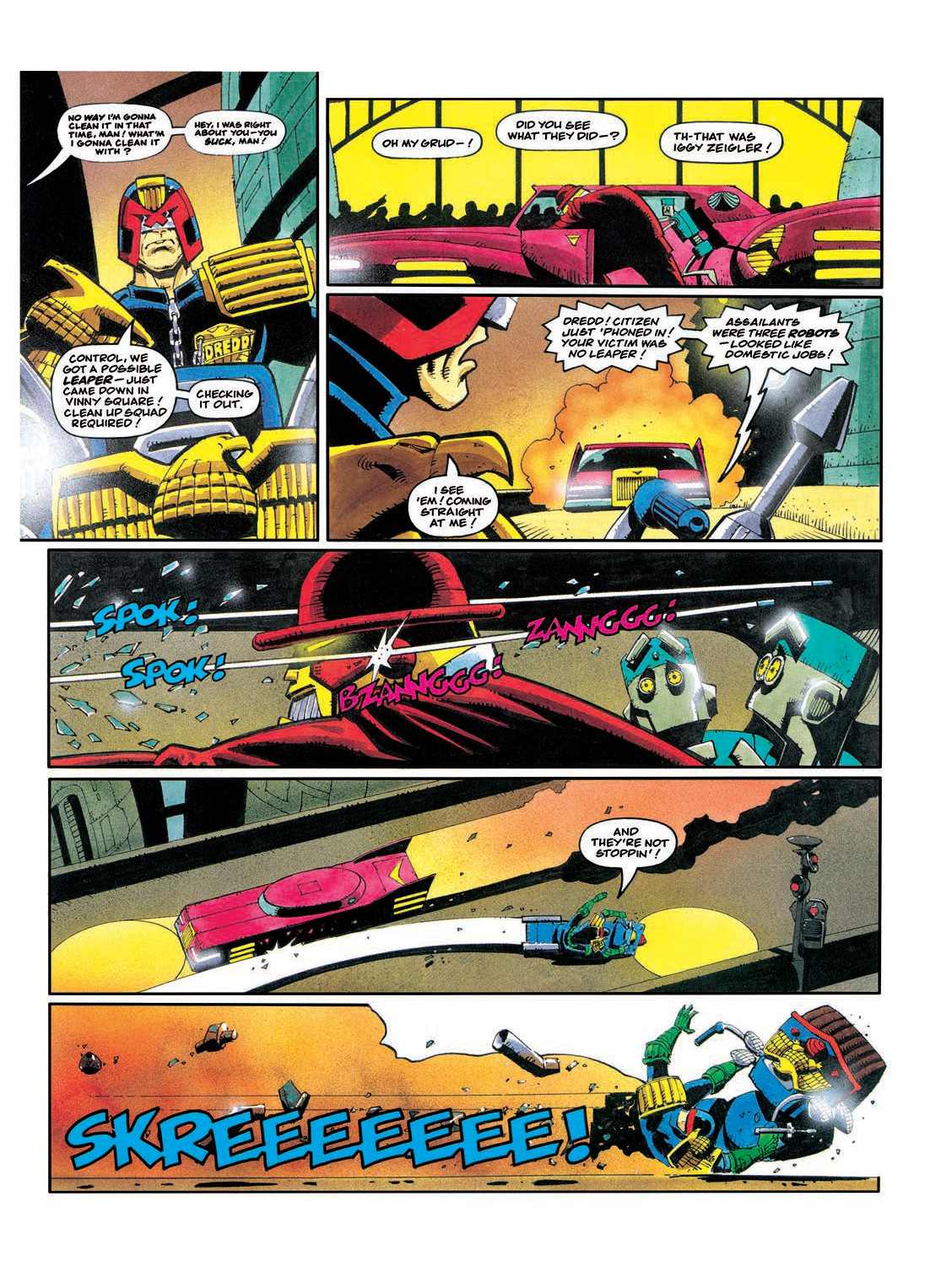 Read online Judge Dredd: The Restricted Files comic -  Issue # TPB 3 - 127