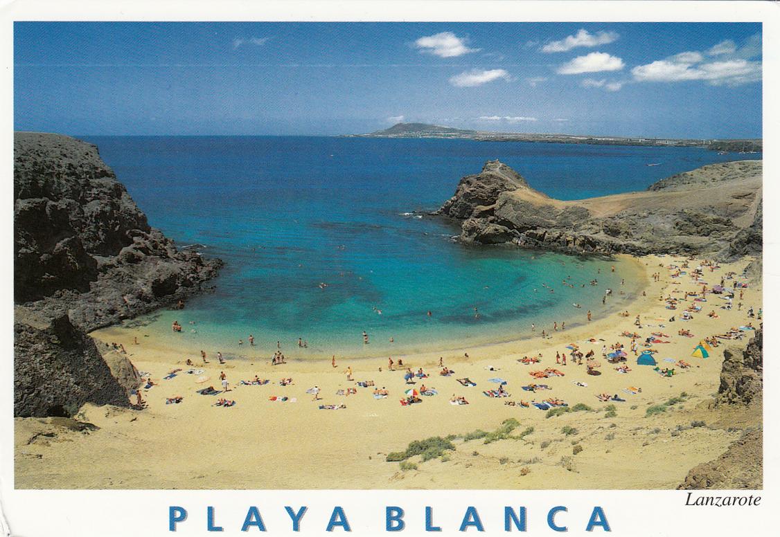 #070 Lanzarote, Canary Islands, Spain. | My postcard collection.