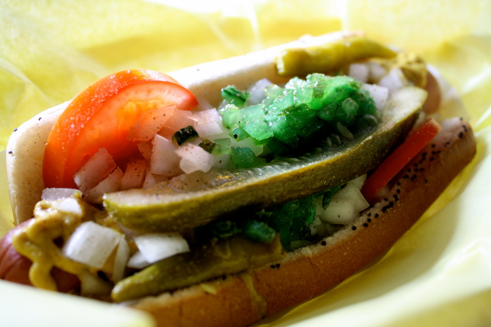 Out of the Kitchen Food Adventures Wayne's Chicago Red Hots