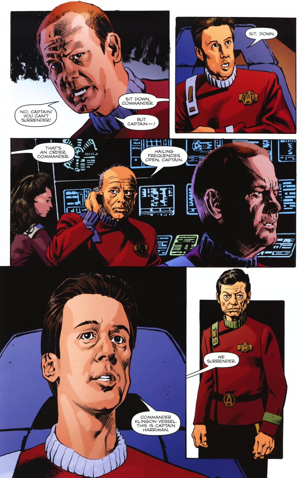 Read online Star Trek: Captain's Log comic -  Issue # Issue Harriman - 21