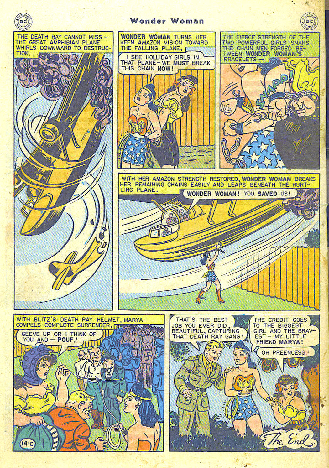 Read online Wonder Woman (1942) comic -  Issue #19 - 50