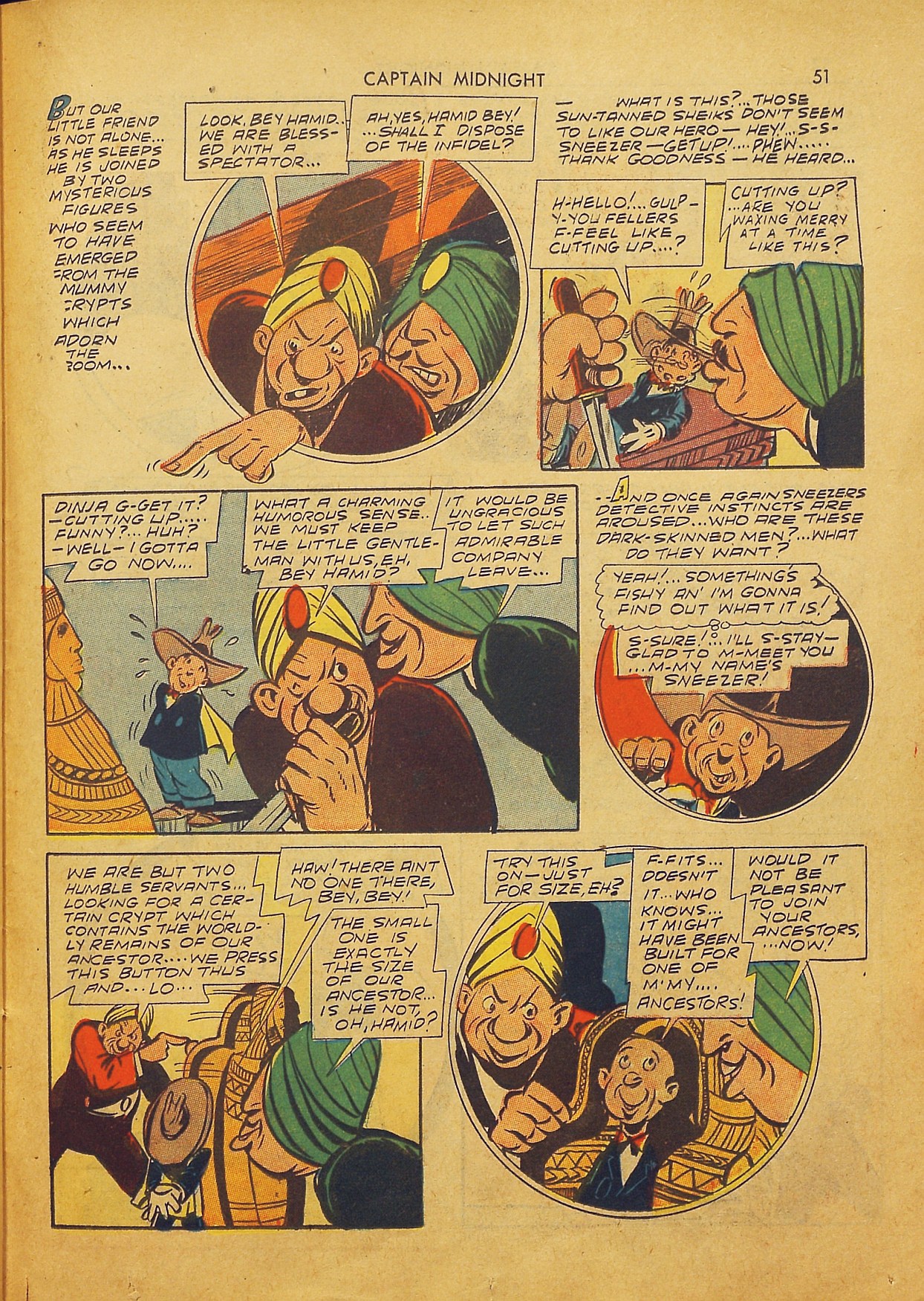 Read online Captain Midnight (1942) comic -  Issue #2 - 50