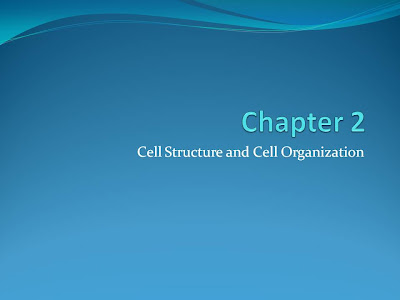 Biology: Chapter 2 : Cell Structure and Cell Organization