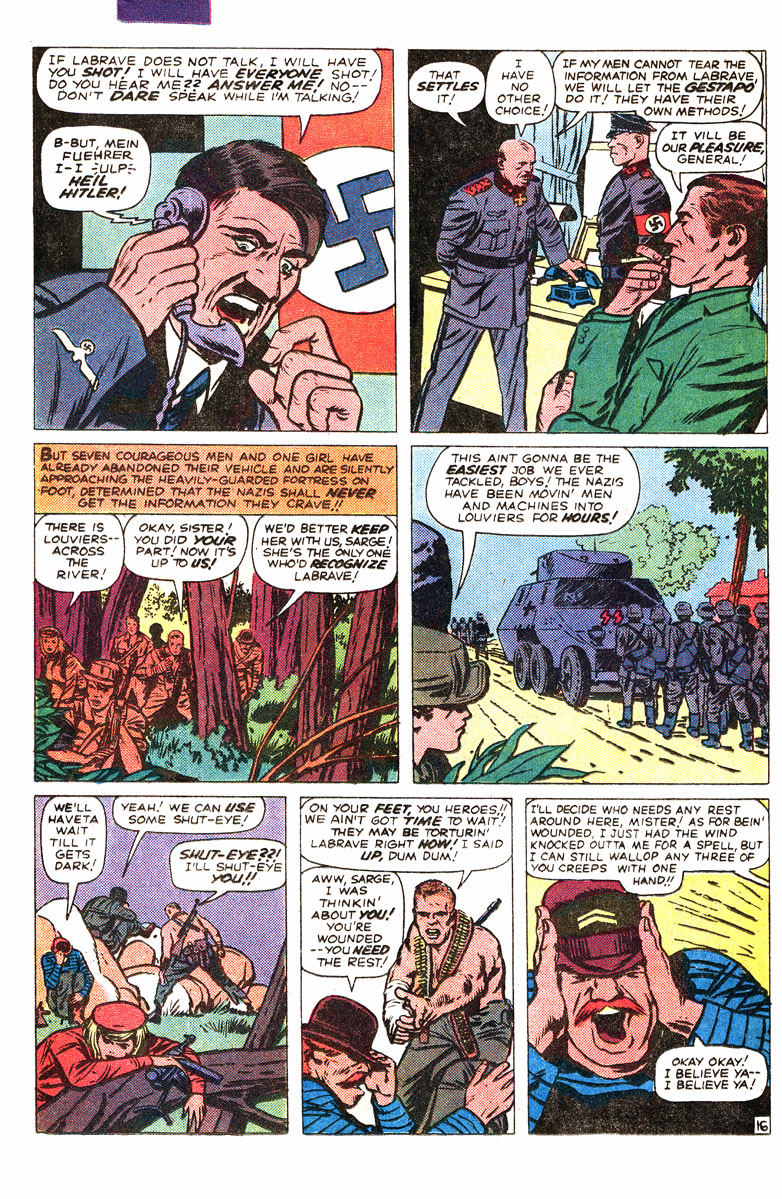 Read online Sgt. Fury comic -  Issue #167 - 27