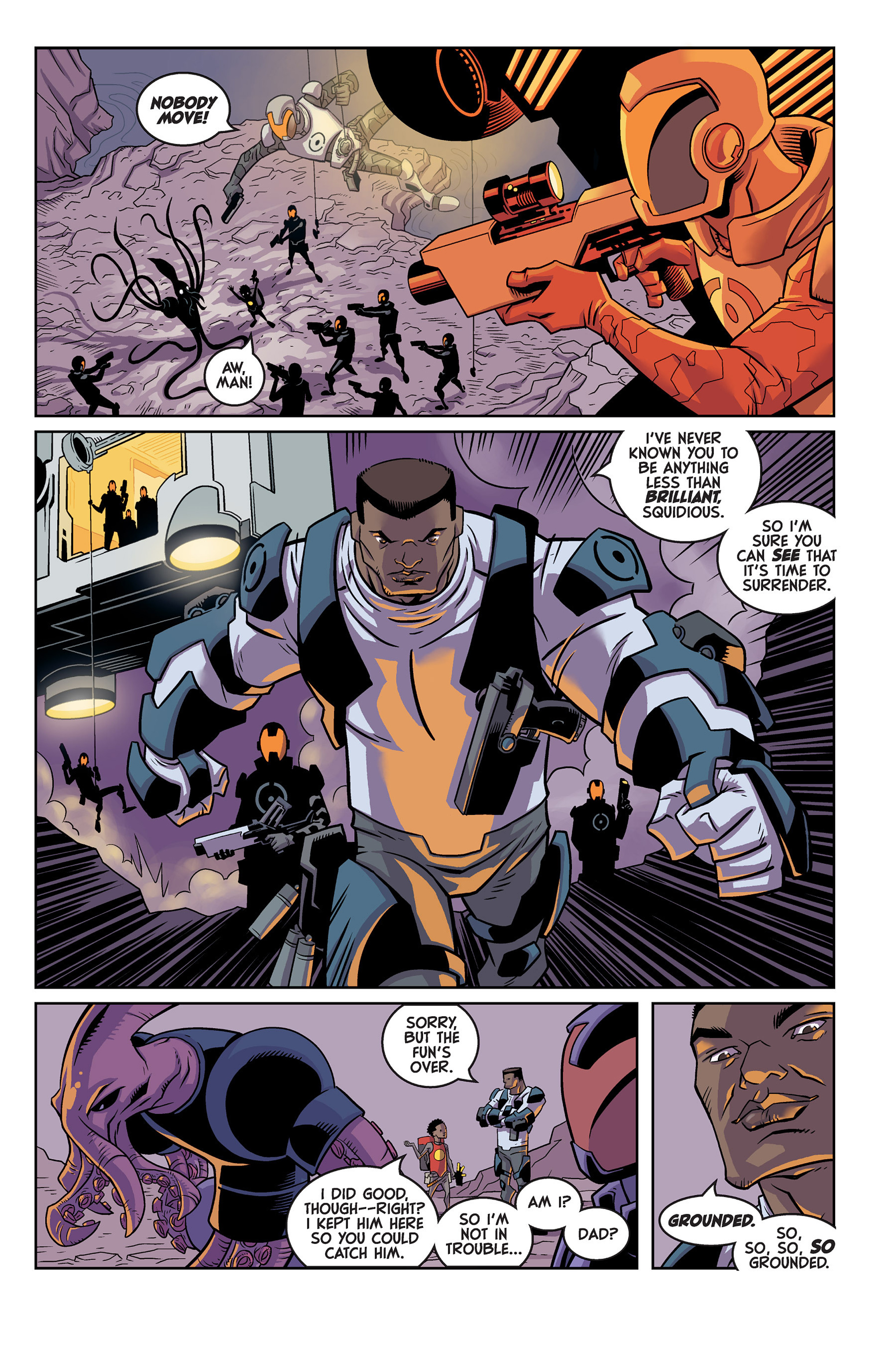 Read online Super Dinosaur (2011) comic -  Issue # _TPB 2 - 50
