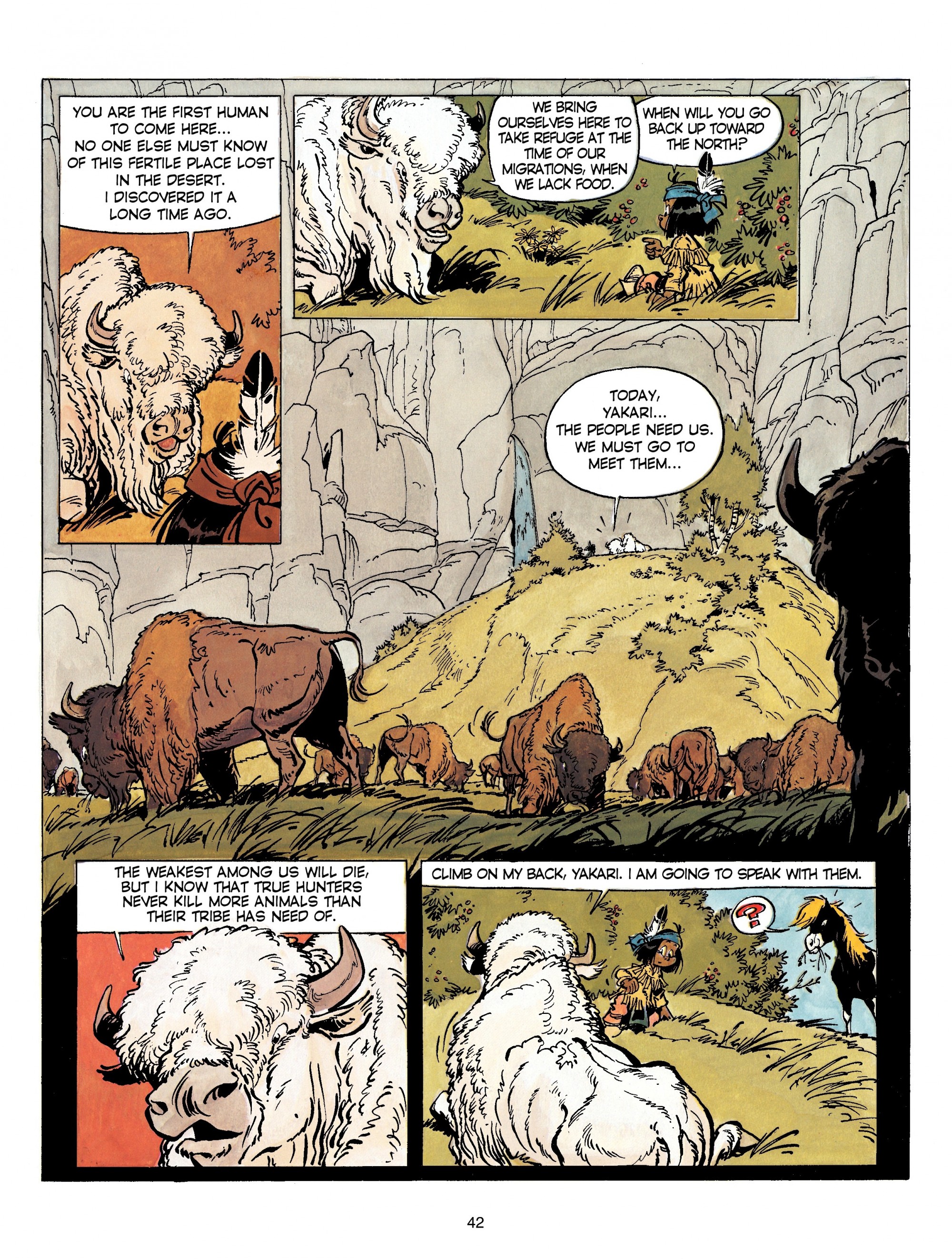 Read online Yakari comic -  Issue #2 - 42