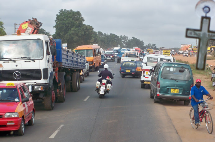 Ghana Traffic--wild ride