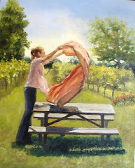 Picnic 16X20 Oil on Linen Canvas