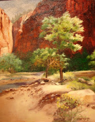 Trail from the Zion Narrows