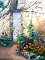 The Garden Door 12X16