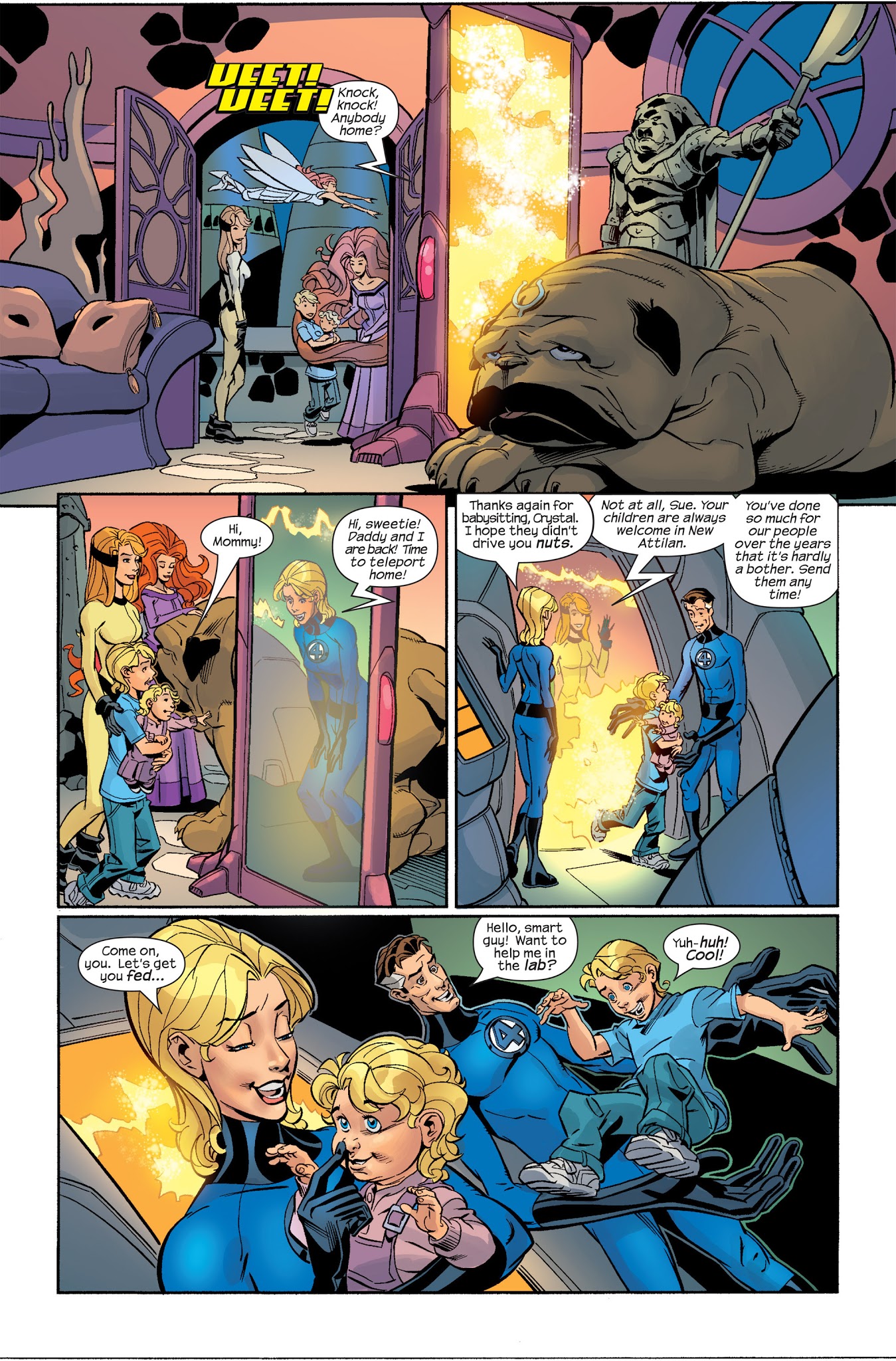 Read online Fantastic Four by Waid & Wieringo Ultimate Collection comic -  Issue # TPB 2 - 36