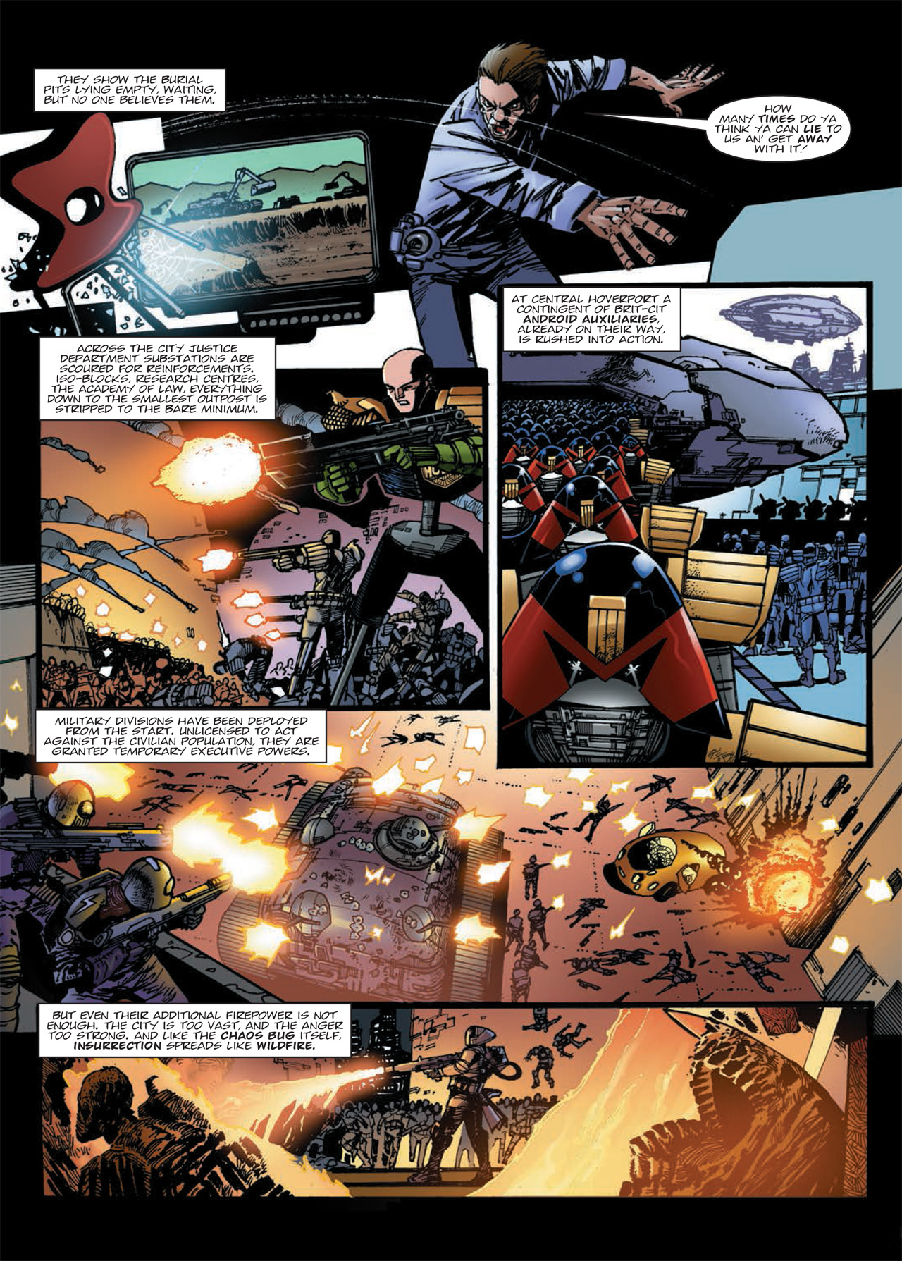 Read online Judge Dredd: Day of Chaos: Endgame comic -  Issue # TPB (Part 2) - 28