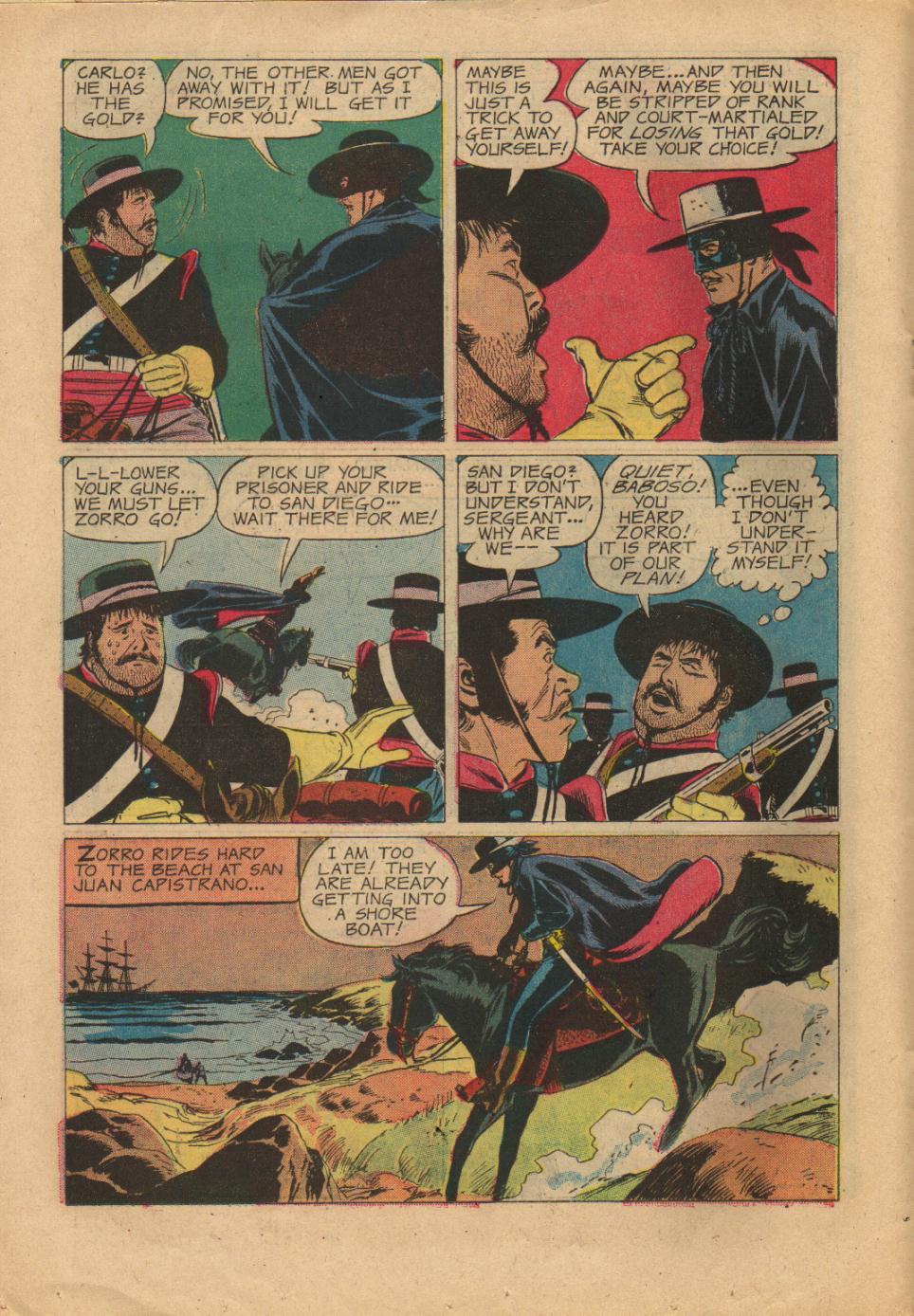 Read online Zorro (1966) comic -  Issue #3 - 18