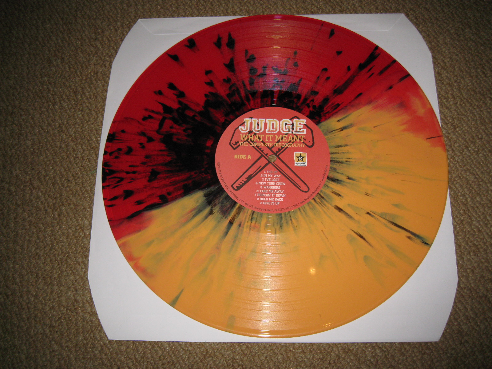 VINYL TOWN JUDGE WHAT IT MEANT THE COMPLETE DISCOGRAPHY