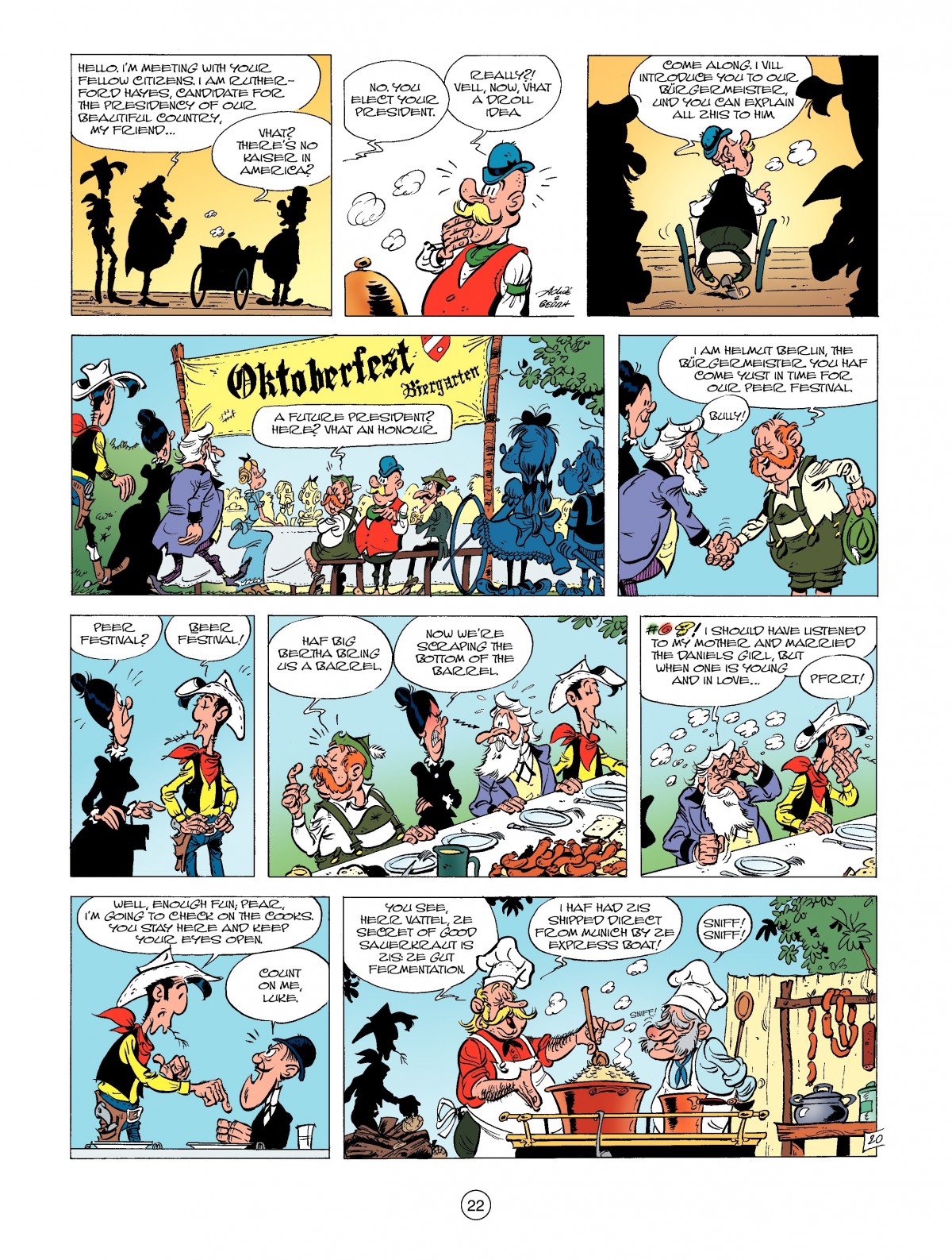 Read online A Lucky Luke Adventure comic -  Issue #39 - 22