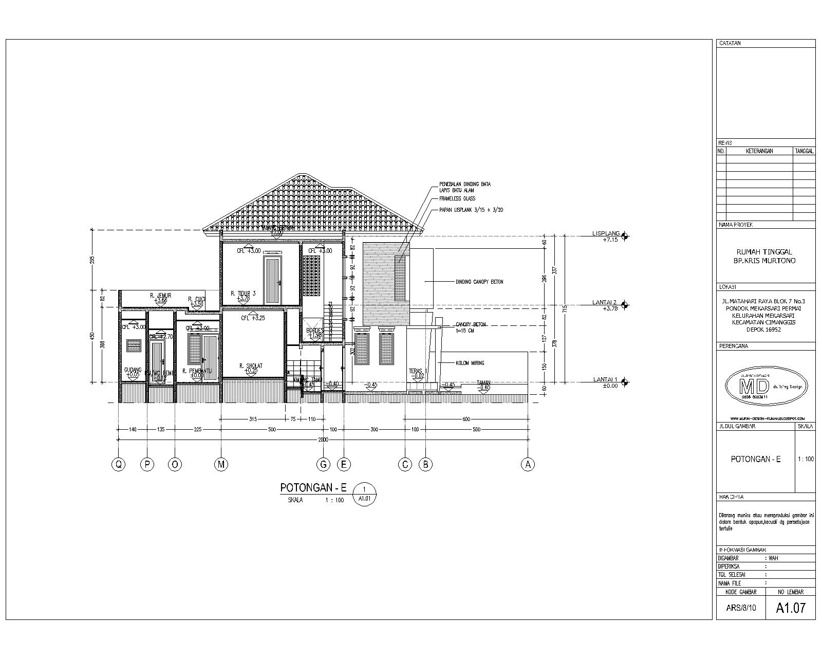 Gambar desain rumah autocad - 28 images - desain rumah 