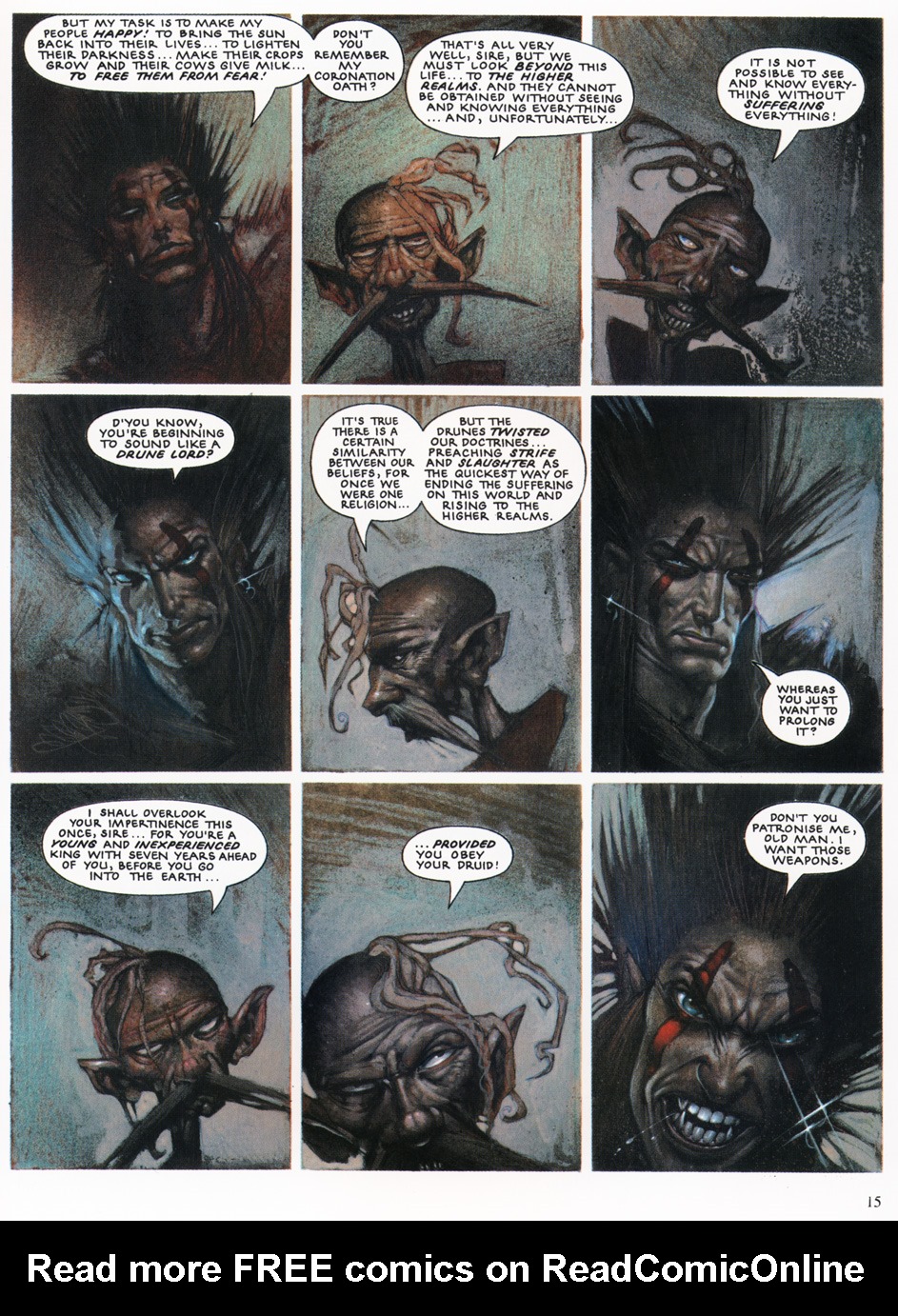 Read online Slaine: The Horned God (1993) comic -  Issue #1 - 16