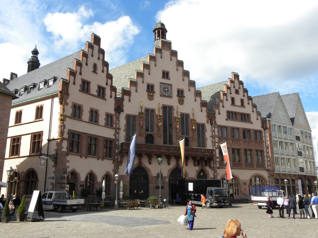 Exotic Travel Destinations: The Römer at Römerberg in Frankfurt