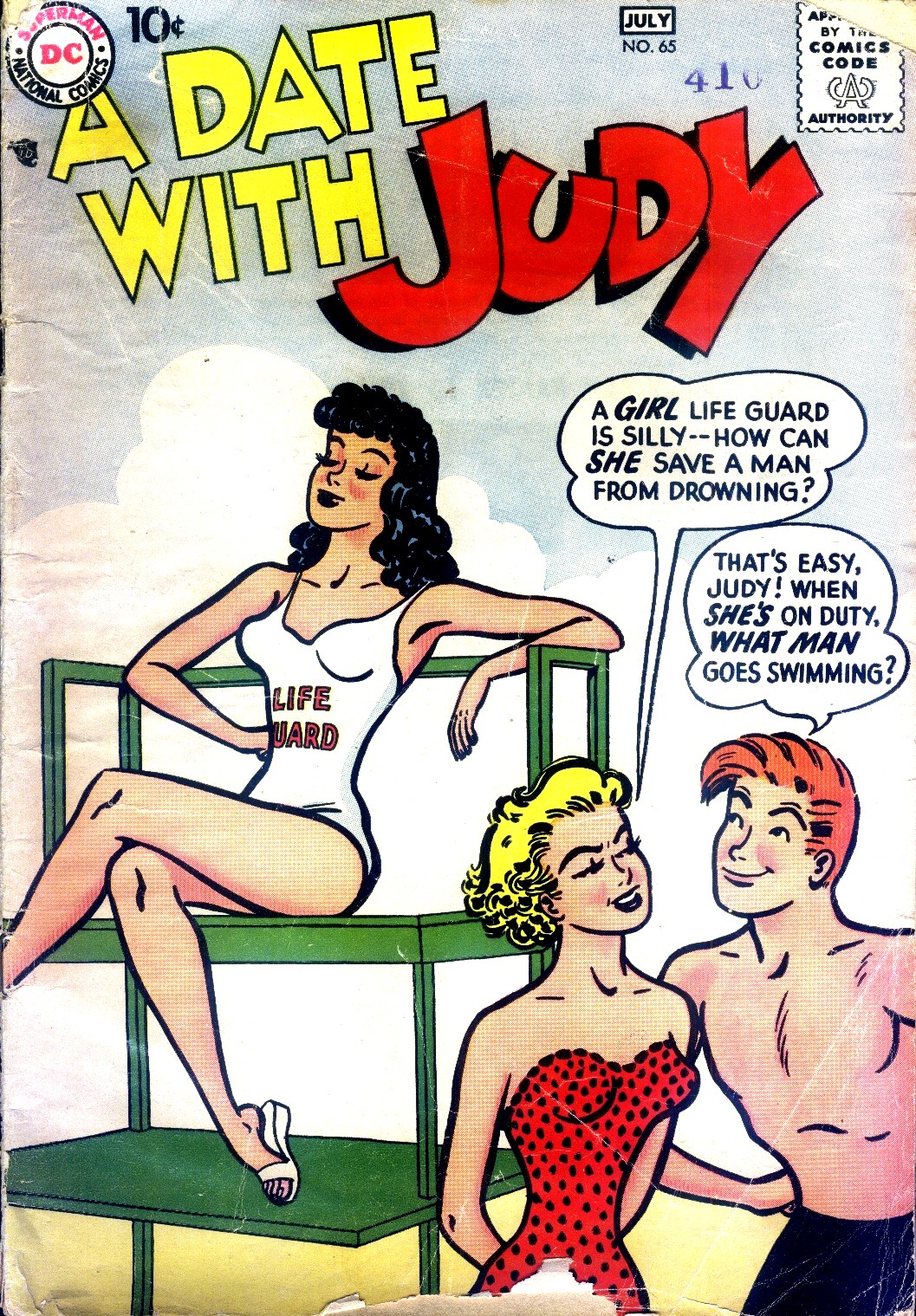 Read online A Date with Judy comic -  Issue #65 - 1
