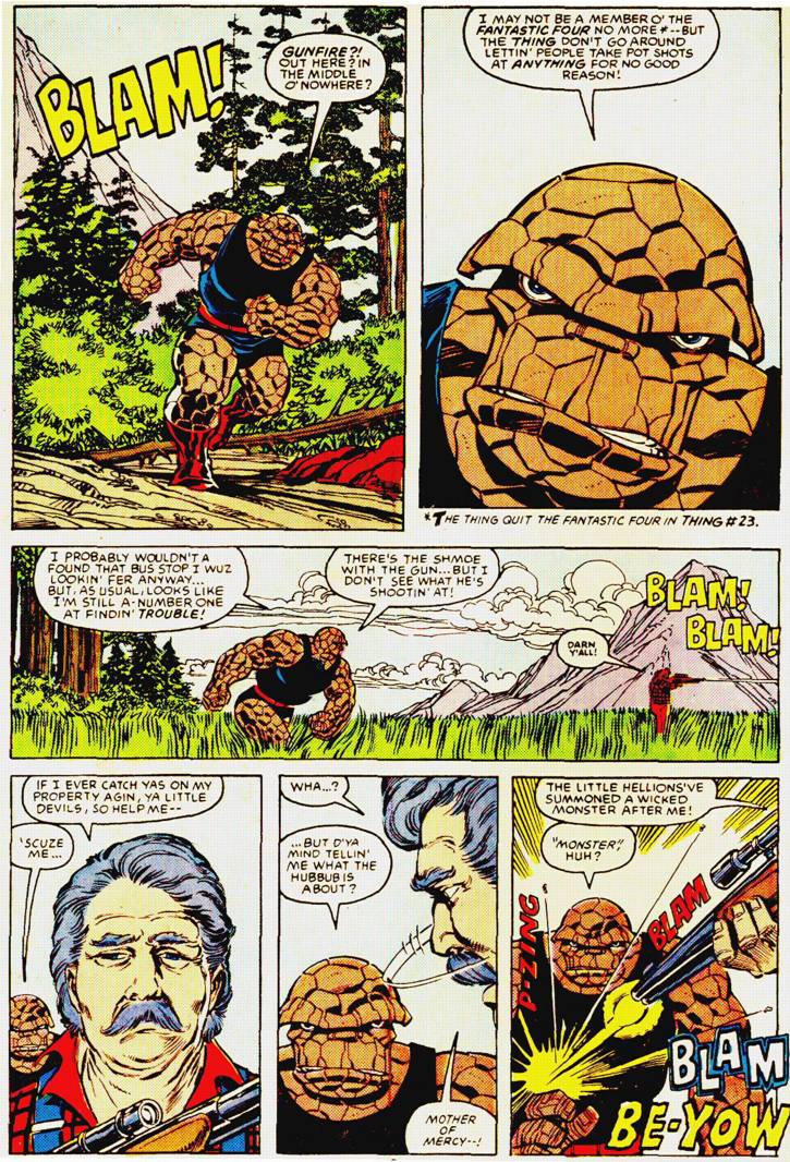 Read online The Thing comic -  Issue #25 - 3