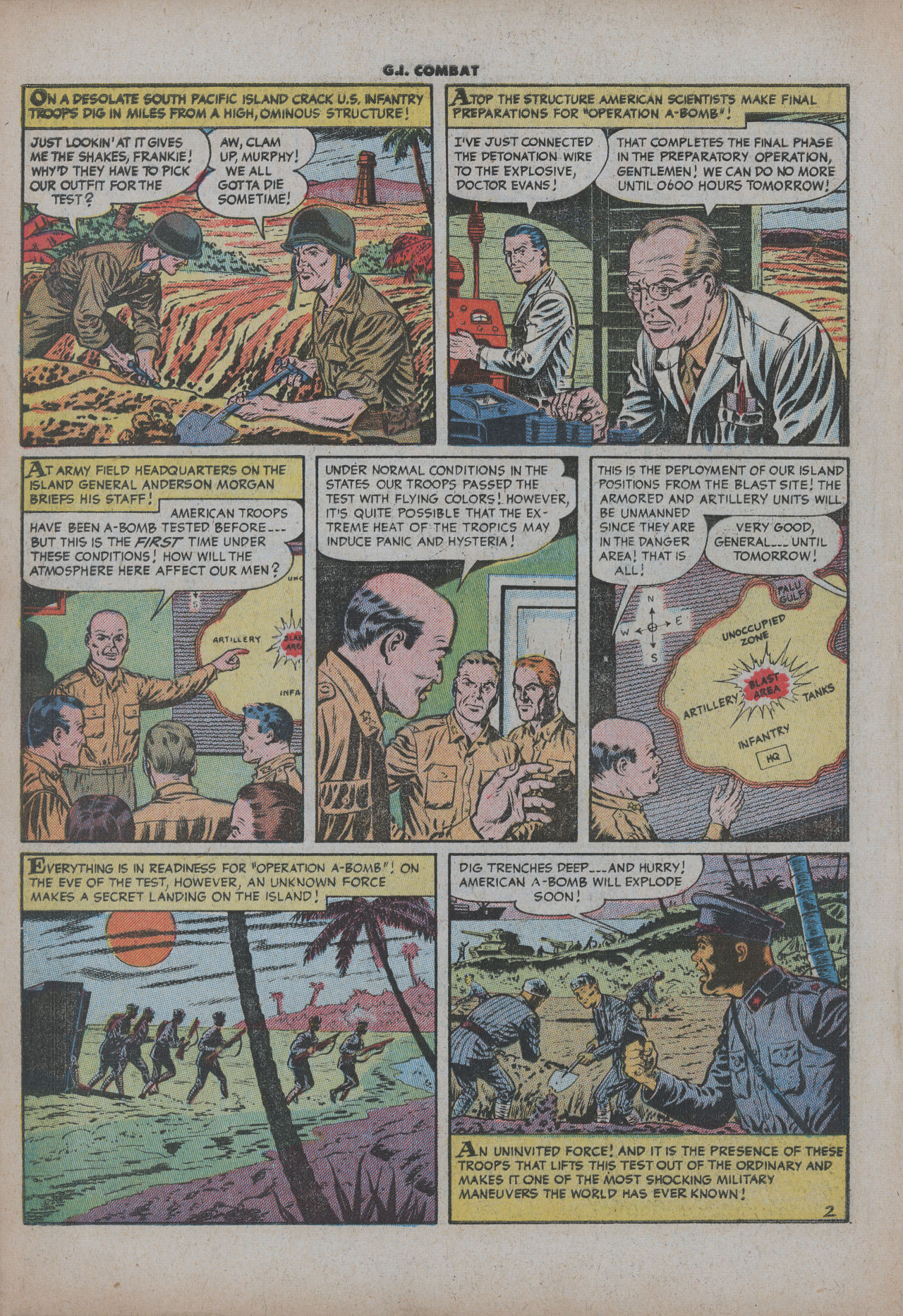Read online G.I. Combat (1952) comic -  Issue #28 - 4