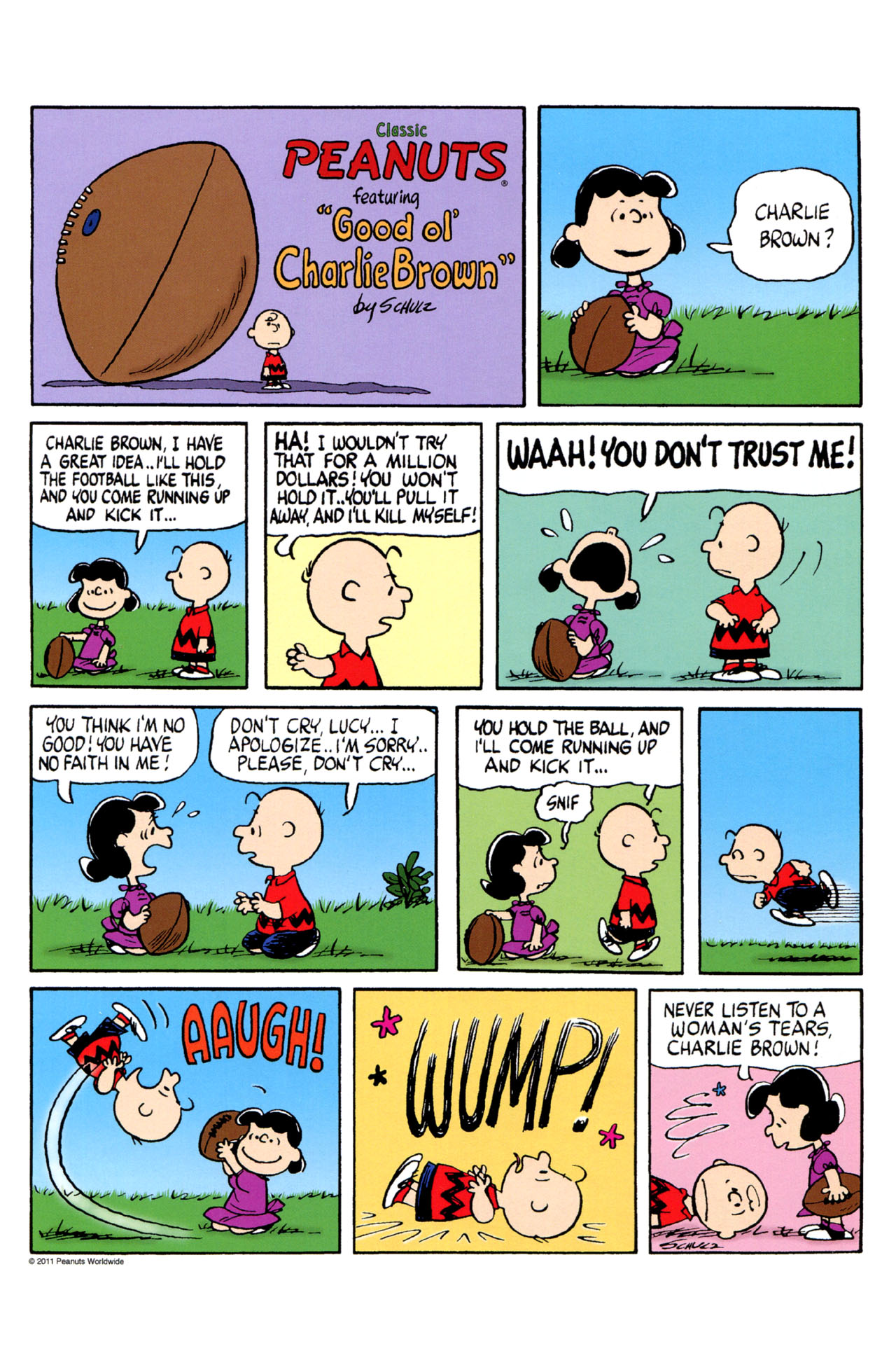 Read online Peanuts (2011) comic -  Issue #0 - 9