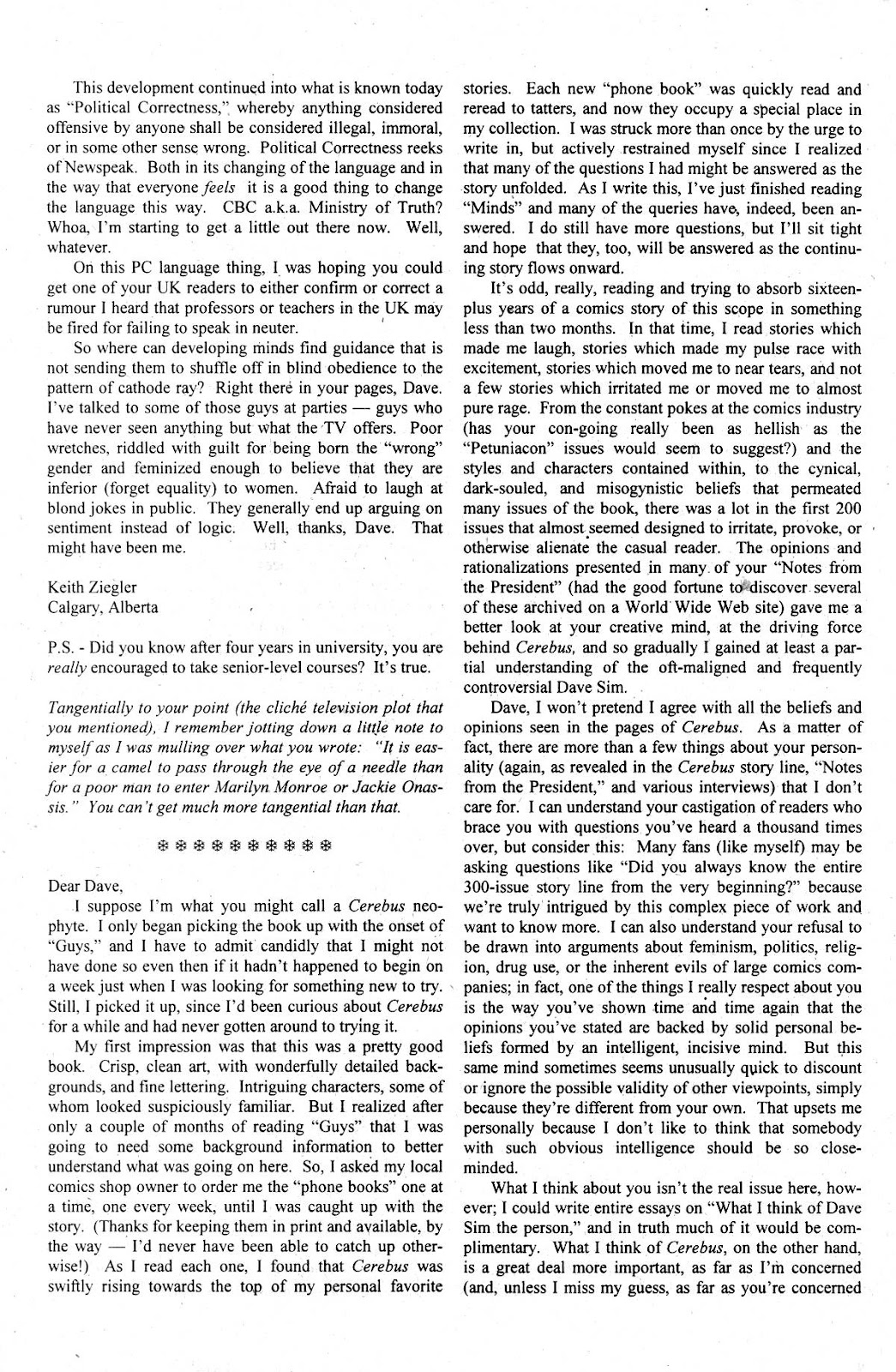 Cerebus issue 221 - Page 23
