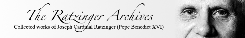 The Ratzinger Archives